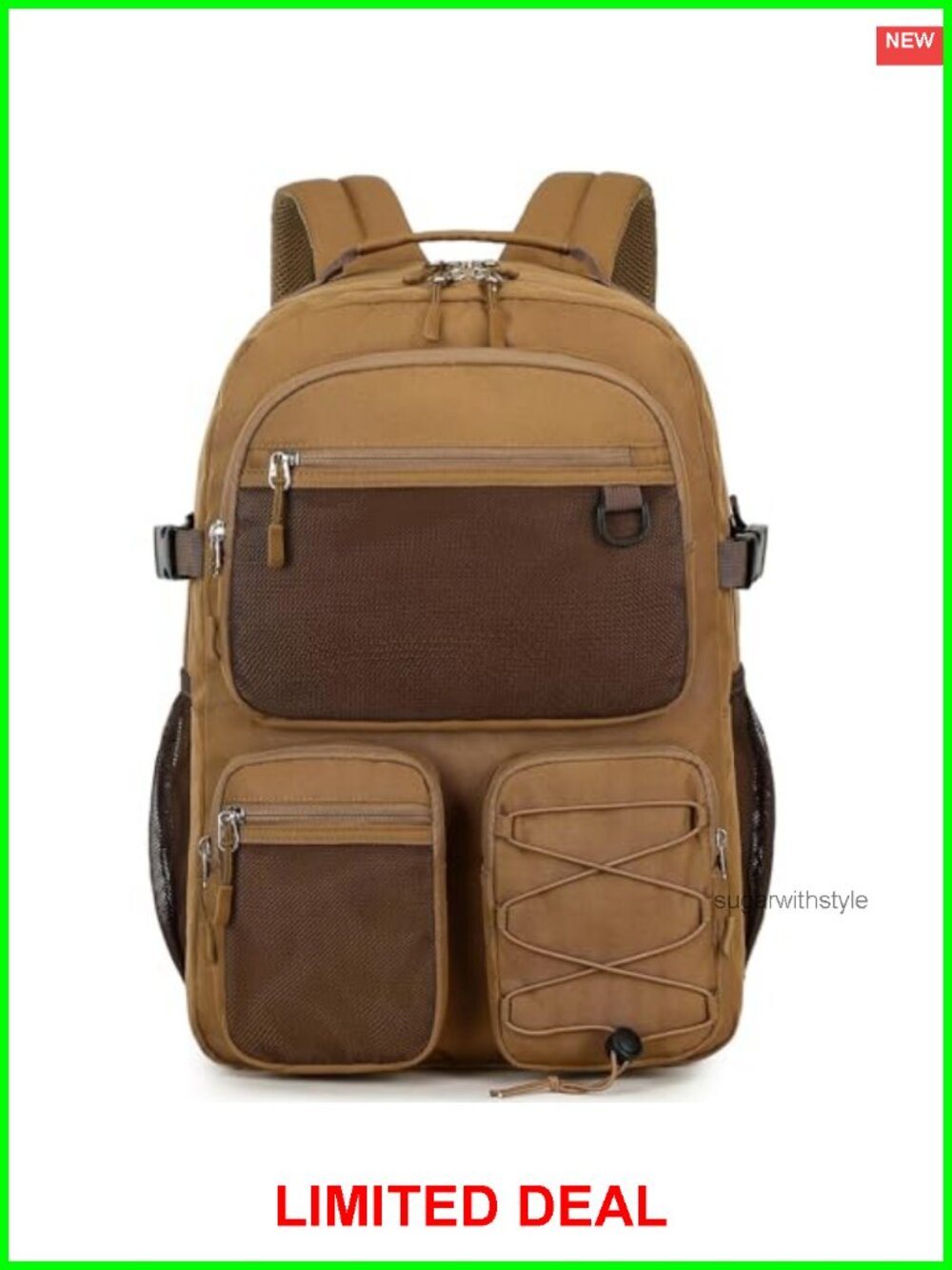 Water Resistant Laptop Backpack Large Bookbag Travel College